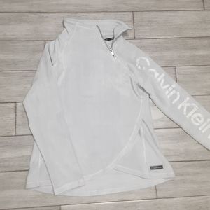 Calvin Klein grey exercise pullover size small